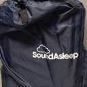 SoundAsleep Products Dream Series Luxury Air Mattress, ComfortCoil Technology, Built-in High Capacity Pump for Home, Camping- Double Height, Adjustable, Inflatable Blow Up, Portable (Full Size) (Blue)