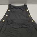 Halter-neck tank top, black, L