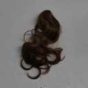 Claw Clip Ponytail Extension 18" Clip in Wavy Ponytail Hair Extensions Long Pony Tails for Women Extensions Ash Blonde Mix Light Brown Wave Hairpiece