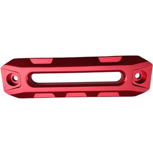 Rope Guide Nylon Rope Winch Rope Fairlead Off-Road Vehicle Winch Aluminum Guide Rope Stopper Accessories (Red)