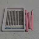 Natural Lash Clusters Kit DIY Lash Extension Kit Wispy Eyelash Extension Kit C-curly Individual Lashes Kit 9-12MM Short Eyelash Clusters with Lash Remover by Newcally