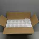 36 Pack Votive Candle Holders Bulk, Clear Tealight Candle Holder for Table Centerpiece, Ribbed Votive Holders for Wedding, Home Decor, Baby Shower Decor, Special Occasions(36)