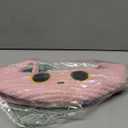 Small Storage Cat Basket, Pinks Cotton Rope Woven Basket for Nursery With Ears Toy Organizer Baskets for Gift, Cat Dog Bin Toys 8.54.5 inches