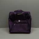 TPRC 15" Smart Under Seat Carry-On Luggage with USB Charging Port, Purple, One Size