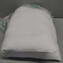 Pozino Flat Thin Pillows for Sleeping - Queen Size 1 Pack Slim Bed Pillows for Side Back Stomach Sleepers,2.5 inch Height Ultra Low Pillows,Down Alternative Filling (White)