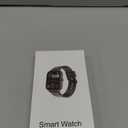 Smart Watch for Men Women SmartWatch 1.83" for iPhone Samsung Android Phone Compatible, Fitness Tracker Watch with Pedometer, Heart Rate/Sleep Monitor, Blood Oxygen, IP68 Waterproof (Black)