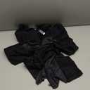 Women 3 Piece Rash Guard - Long Sleeve Swimsuit Built in Bra Swim Shirt Zip Bathing Suit with Pocket Shorts (Large, Black and Gray)