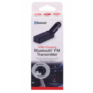 GE USB Car Charger and Bluetooth FM Transmitter