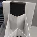 Large Shelf Storage Bins [4 Pack],Decorative Collapsible Storage Basket,Fabric Closet Organizer and Home Storage Cubes with Handles for Organizing Books, Clothes, Toys, NurseryBlack