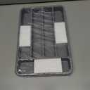 Kitsure Cutlery Drawer Organiser for Kitchen - Adjustable Cutlery Tray for Effortless Utensil Sorting, Versatile Kitchen Storage & Organisation Solution, 12.13" x 1.54" x 8.07"~13.90", Grey (Medium)