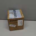 Stariver Portable Travel Kettle, 600ML Small Electric Kettle with Foldable Handle, Food Grade Stainless Steel Collapsible Water Boiler with Dual Modes, Compact Portable Kettle for RV, Camping, Beige