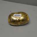 Metallic T-Shirt Yarn 140 Yards Knitting Fabric Crochet Cloth Shiny Tshirt Yarn for Crocheting Beginners DIY Hand Craft Bag Blanket Cushion Projects (Golden)