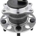 JLEO 512332 FWD Rear Wheel Bearing and Hub Assemblies for 2008-2014 Dodge Avenger,for 2007-2012 Caliber, for Jeep Compass/Patriot 2007-2017,for 2011-2014 Chrysler 200,for 2007-2010 Chrysler Sebring