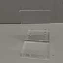 russell+hazel Acrylic Easel Display, Clear, 4 x 6 x 6