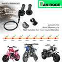 Mini Bike Throttle Assembly Throttle Cable for Coleman 200cc CT200U MB200 CT200U-EX BT200X Baja Warrior Parts Twist Throttle Motorcycle Cruise Control