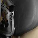 Office Chair, Ergonomic Desk Chairs 330LBS Capacity High Back Mesh Computer Chair with Flip-up Armrests, Comfy Work Chair with Adjustable Lumbar Support, Rolling Chair (One Size, Black)