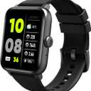 3Plus Vibe Fit Smart Watch with 1.83" Full Touch Display/Answer & Make Calls/Sleep Monitoring/Heart Rate/IP68 Waterproof/50+ Workout Modes/Quick Reply/iOS and Android