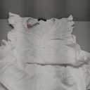 FANCYINN Women's Summer Casual Babydoll Mini Dress Ruffle Sleeveless Deep V Neck High Waist Swing Tunic Dress with Pockets, Size XL