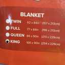 SoftHeat by Royal Heritage Home, Grey King Size Blanket, 100" x 90"