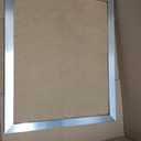 Americanflat 16x20 Picture Frame with Polished Plexiglass - Silver Photo Frame - Wide Picture Frames Made of Engineered Wood for Vertical or Horizontal Wall Display - Epic Collection - Silver
