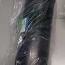 iDesign Freestanding Bathroom Toilet Paper Storage Holder with Lid for 3 Extra Rolls, Matte Black (Pack of 1)