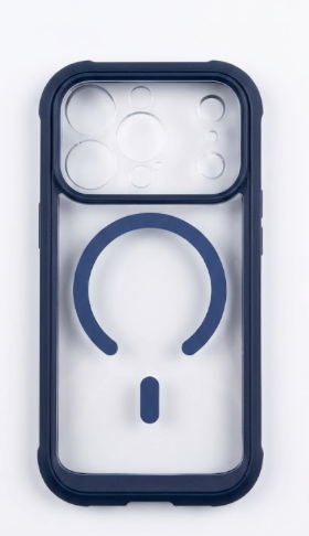 iPhone 17 Pro Max Defender Series Pro XT Clear Case - Baby Blue Clear - Tough, Rugged & Durable iPhone Case, Snaps on MagSafe