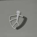 4.5-5 Quart Flex Edge Beater for Tilt-Head Stand Mixers White