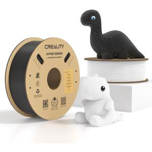 Creality Hyper PLA Filament 2KG, Up to 600mm/s High Speed 3D Printer Filament PLA 1.75mm, No-Tangling Stronger Toughness Fit Most 3D Printers