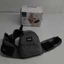 HKAI Baby Hip Carrier, Moms Choice Award Winner, Baby Carrier with Adjustable Waistband & Breathable Mesh, Ergonomic Carrier with Non-Slip Hip Seat Surface for Newborns & Toddlers, (Grey)