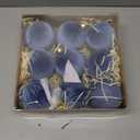 Velvet Christmas Ornaments Balls for Tree - 9pcs Blue Shatterproof Christmas Ornaments for Xmas Decorations