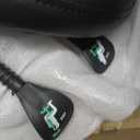 Antlu Saddle Stool Rolling Chair with Back Support,Esthetician Tattoo Dental Stool Chair,Lash Chairs for Eyelash Tech Massage Salon(Black,with Backrest)