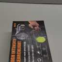 Rechargeable Spotlight, 99,000 Lumens Super Bright Handheld Led Flashlight, Outdoor Spot Light with Cob Light and Solar Panelsfor Boating Camping