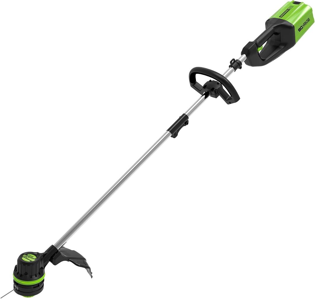 Greenworks 80V 16" Brushless Cordless String Trimmer Battery & Charger Not Included, .080" Dual Line, Variable Speed, Lightweight Design