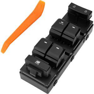 93570-C1000 Front Left Driver Side Power Window Door Lock Switch for 2015-2019 Hyundai Sonata Replaces# 93570C1000 18 PINS