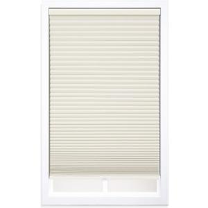 DEZ FURNISHINGS Cordless 1.5" Blackout Cellular Shade, Cream, 50" W x 60" H