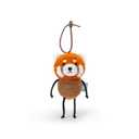 Adorlynetty Panda Plush Toys Cute Panda Stuffed Animals Pendant for Backpack