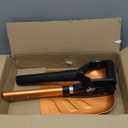 ARTIPOLY Snow Shovel, 3540'' Extendable Collapsible Aluminum DGrip Handle Snow Removal for Home Garden Car Emergency Camping Planting Orange