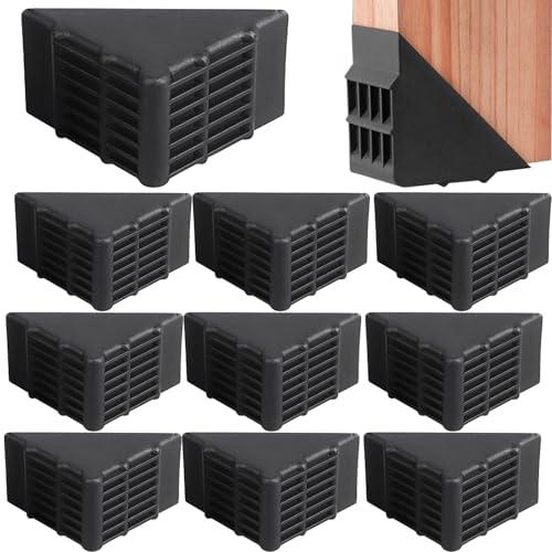 Cornhole Corner Protector, Suitable for Between 4 x 2 or 3 x 2 ft Game Boards,Cornhole Board Wraps to Prevent Cornhole Boards Damage (10 pcs)