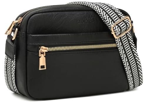 CLOKARS Crossbody Bags for Women Purse, Vegan Leather Small Handbags Cross Body Shoulder Bag, Birthday Gifts for Women