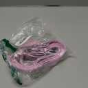 Stretching Strap with 11 Loops Yoga Stretch Strap for Physical Therapy Pilate Ballet Dance Non Slip Exercise Leg Stretch Band for Hamstring Leg Stretching Flexibility (Pink)