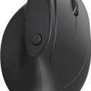 Ergonomic Mouse, USB+Bluetooth Dual Connection, Wireless Vertical Mouse for Reducing Wrist Pain, 1000/1600/2400 DPI, Ergo Mouse with Quiet Click for Windows Mac OS PC Computer Laptop, Black