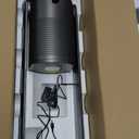 U ULTTY Bladeless Tower Fan and Air Purifier in one, Quiet Tower Fan with Remote, Touch, 9 Speeds, 8H Timer, HEPA Filter 99.97%, 90 Oscillation Fans, Floor Fans Powerful for Home Office Room, Black (Large)