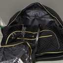 CLOKARS Weekender Bags for Women, Large Travel Duffel Bag Carry on Overnight Bag with Shoe Compartment and Toiletry Bag for Travel Business Gym Hospital, Black