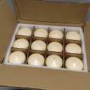 Candle Charisma Ivory Pillar Candles Bulk Pack of 12  (3x4 Inch) Long-Lasting 70-Hour Burn, Dripless & Smokeless  Perfect for Hassle-Free Decor at Weddings, Fall Table Centerpieces & Special Events