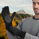 Waterproof Winter Gloves for Women and Men: Thermal Gloves with Touchscreen Fingers for Running in Cold Weather