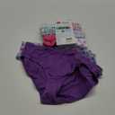 Hanes Ultimate Girls' Underwear, Pure Comfort Organic 100% Cotton Panties, Briefs & Hipsters, 8-Pack (14, Brief - Pink Blue Solids & Patterns)