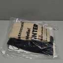 Winter Headbands for Women Wool 2 Pack, Ear Warmers for Women Headband Knit Thick Fleece Lined, Cold Weather Warm Ear Muffs(Black+Beige)