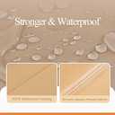 WJ-X3 Round Patio Furniture Cover, 72" D x 31" H, Waterproof, UV Resistant, Anti-Fading Outdoor Cover for Round Dining Table and Chairs Set, Beige