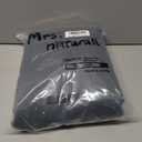 Mrs.Naturall 108 Inch Extra Long Curtains,Grommet Blackout Curtain Drapes for Living Room 2 Panels Set (Dark Grey)