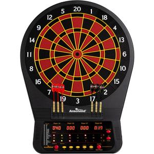 Arachnid Cricket Pro Tournament-Quality Dartboard with 35 Games and 318 Variations (6 Cricket Games)